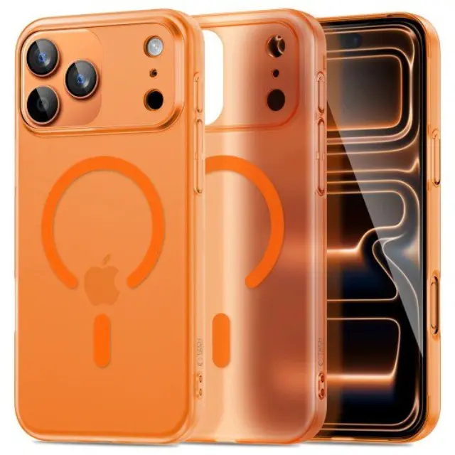 Tech-Protect® MagSlim MagSafe Θήκη για iPhone 17 Pro Max/18 Pro Max-Matte Orange