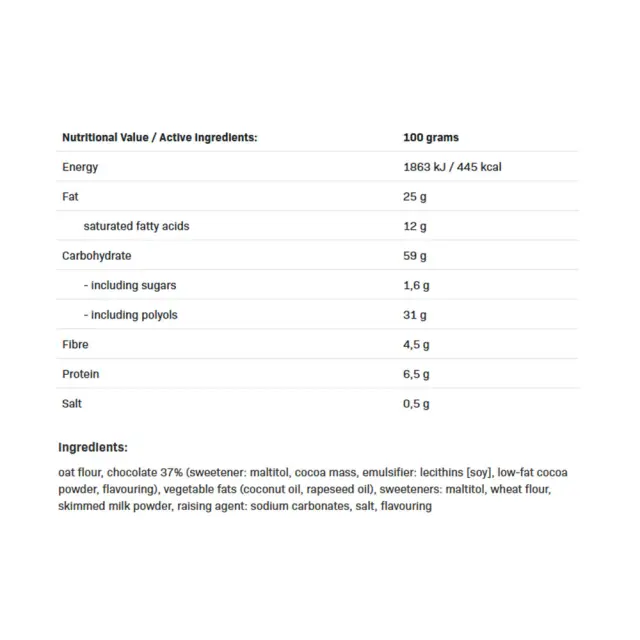 ALLNUTRITION Fitking Cookie Chocolate Chip 2