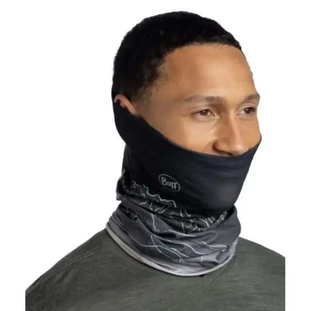 Buff Original EcoStretch Neckwear Unal Grey Αθλητικό Περιλαίμιο 2