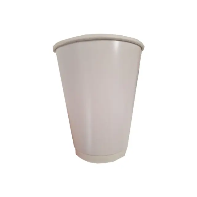 Χάρτινα ποτήρια Άσπρα Διπλότοιχα 12oz 400ml - 25 τεμάχια 2
