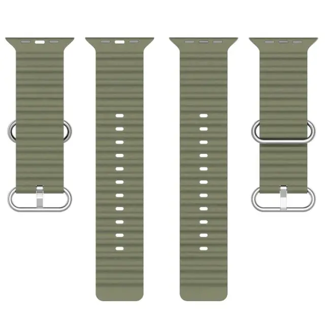 OceanWave Λουράκι για Apple Watch 38/40/41/42(Series 10/11/12)- Dark Green OEM 2