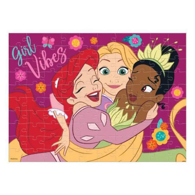 Diakakis Puzzle Χρωματισμού 2 Όψεων 100 τεμ. Disney Princess (000563981) 2