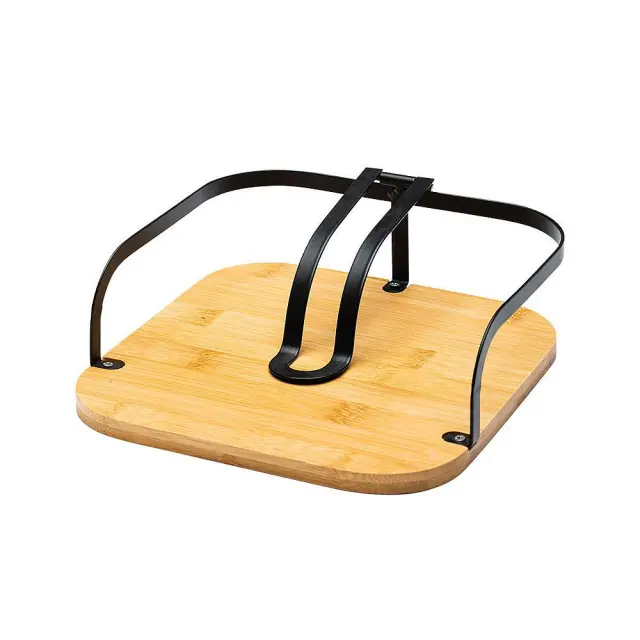 Χαρτοπετσετοθήκη Essentials Τετράγωνη Bamboo/Μέταλλο 20x20x7cm Estia 01-13202
