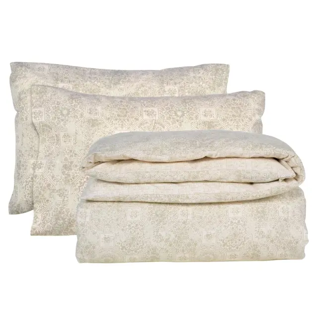 Παπλωματοθήκη Μονή 160x240, 50x70 Taupe - Beige 9640 Das Home 3