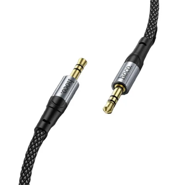 Καλώδιο HOCO cable AUX Jack 3,5 mm (male) to Jack 3,5 mm (male) UPA26 1 m black 2
