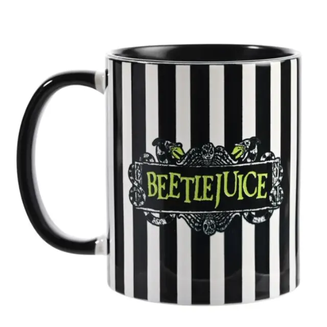 Κούπα κεραμική BEETLEJUICE Black+White Barbara 300 ml Inner Colored Mug WB590 2