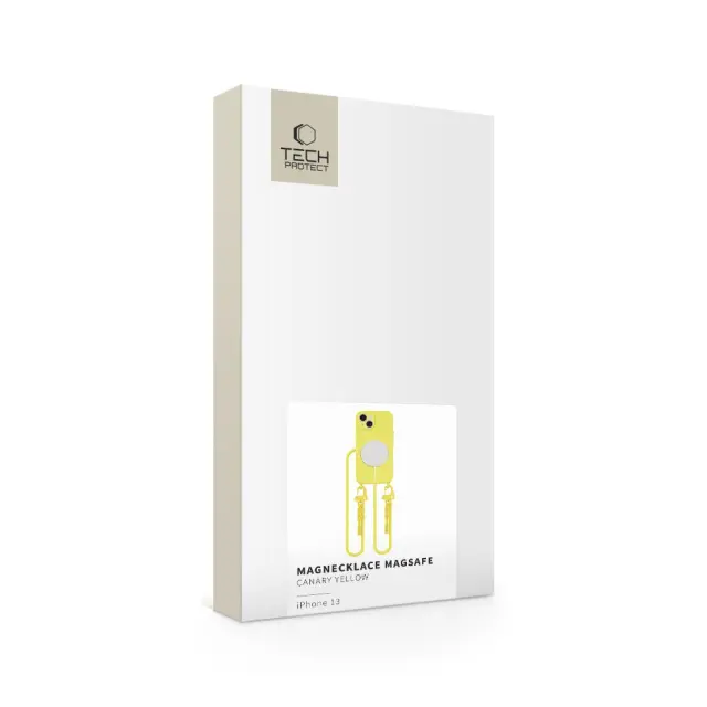 Tech-Protect® Magnecklace MagSafe Θήκη για iPhone 13/14- Canary Yellow. 2