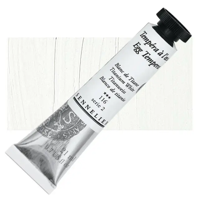 Αυγοτέμπερα Sennelier - 116 Titanium White - 21ml