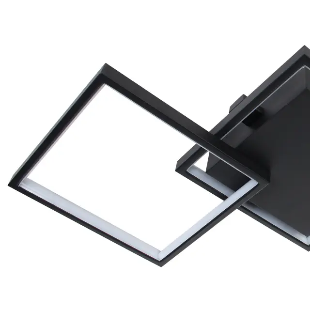 Φωτιστικό οροφής LED 34W 80x35x8 εκ. μαύρο με controller - GLOBOBOX 2