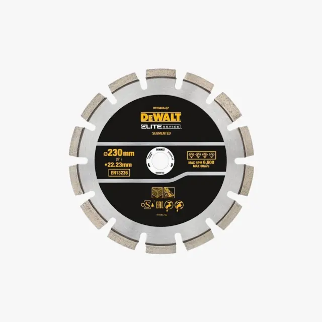 Dewalt DT20466 Δίσκος Κοπής Δομικών Υλικών 230mm Elite Series