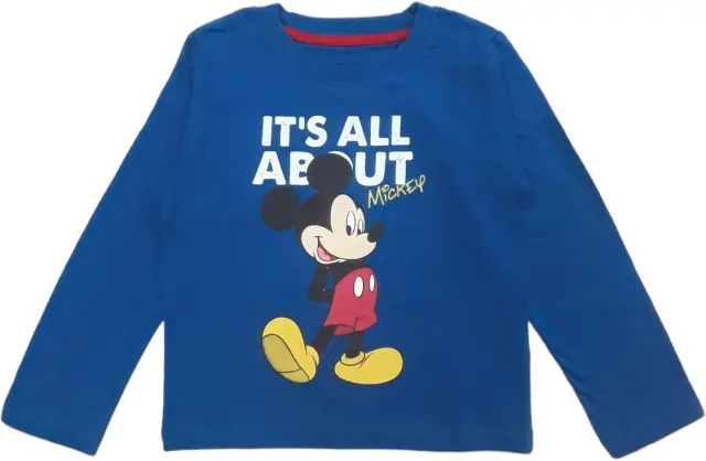 Μπλουζάκι Μακρυμάνικο It's All About Mickey Red 8020408 - 7-8 Y (128cm)