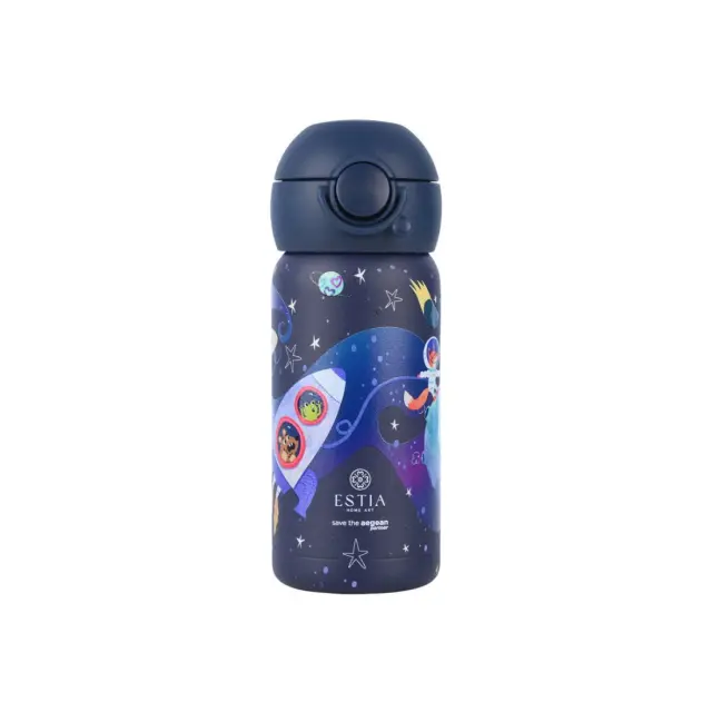 Estia Wonder Bottle Save the Aegean Παιδικό Παγούρι Θερμός Ανοξείδωτο Solar Jump 350ml