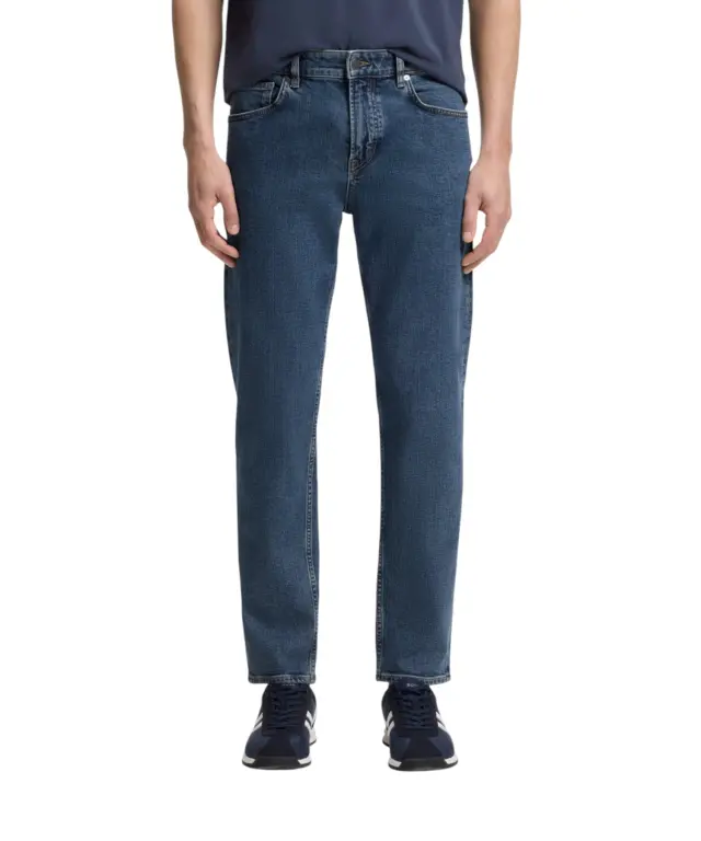Hugo Boss - Ανδρικό Παντελόνι Τζιν Re Maine Bo Heal 50566053-433 Μπλε