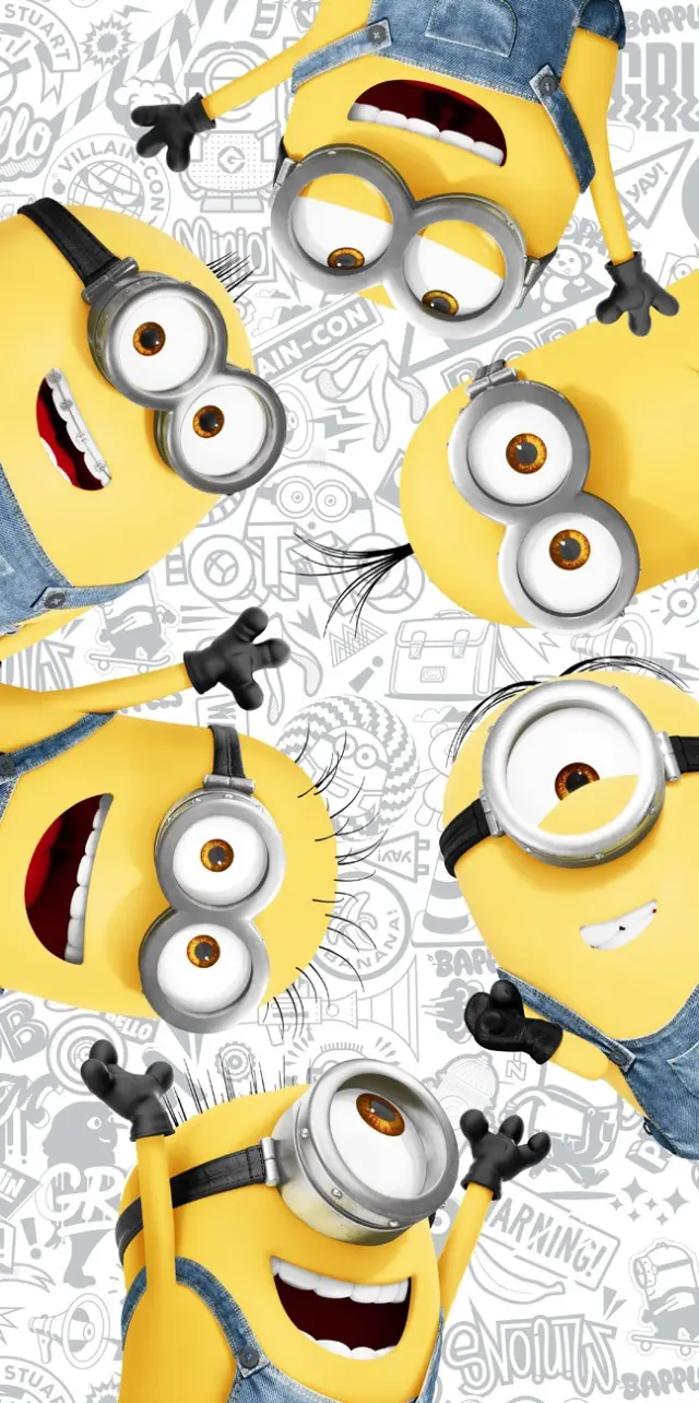 Πετσέτα Λουτρού 70x140 Παιδική 320gsm Viopros Minions 47 Λευκό 100% βαμβακερό