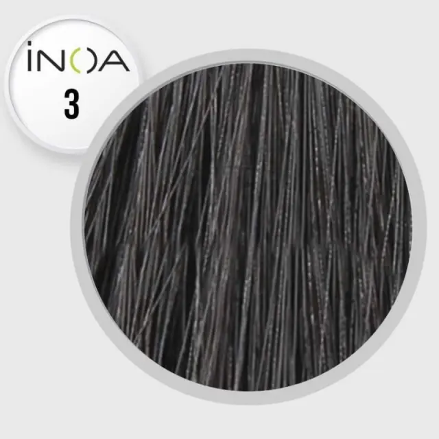 Loreal Inoa Βαφή 3 Καστανό Σκούρο 60ml 3