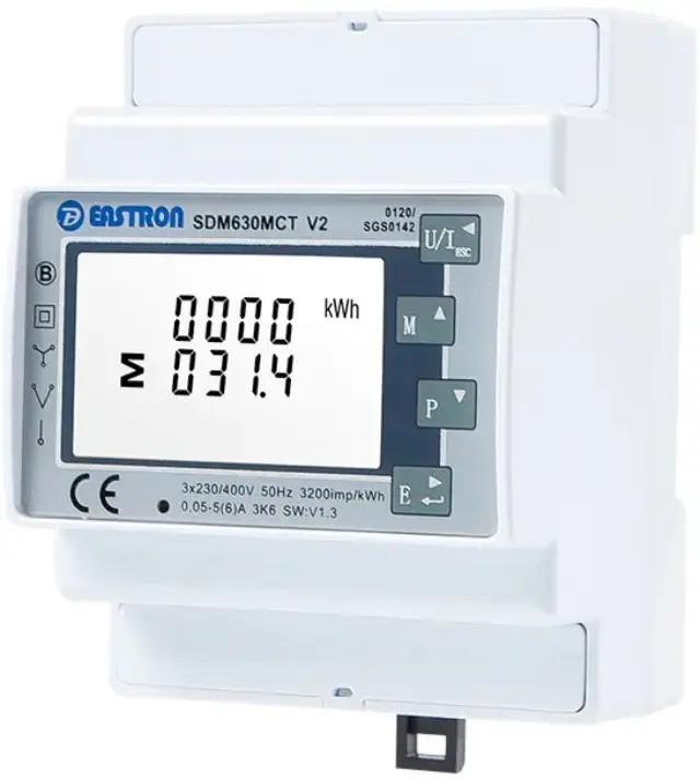 Eastron Electricity meter SDM630MCT V2 MID, 1/3 phases x/5A, no coils