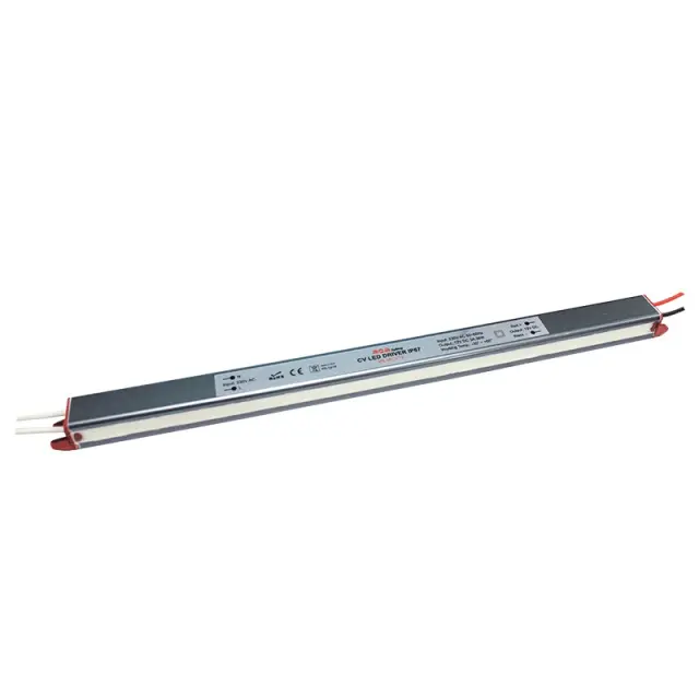 ΓΡΑΜΜΙΚΟ ΜΕΤΑΛΛΙΚΟ CV LED DRIVER 36W 230V AC12V DC 3A IP67 ΜΕ ΚΑΛΩΔΙΑ / WL36CV12