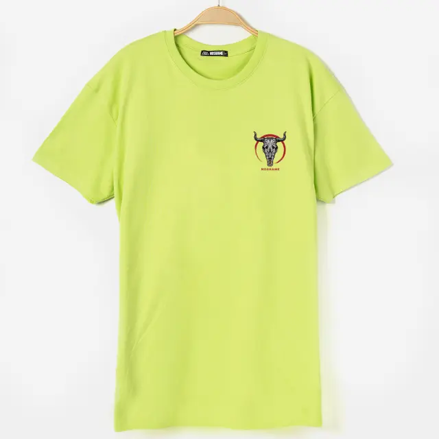 T-shirt Noshame® Lime με τύπωμα Taurus - 132565 - XXL 2