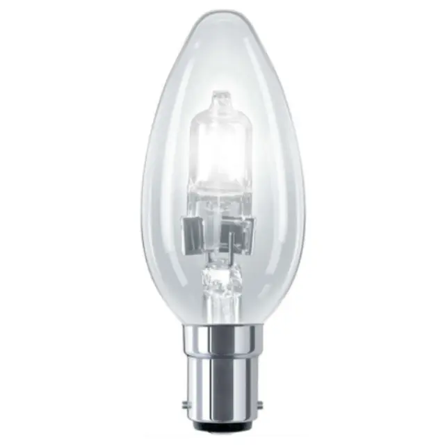 Halogen Lamp 18W B15D B35 240V Clear
