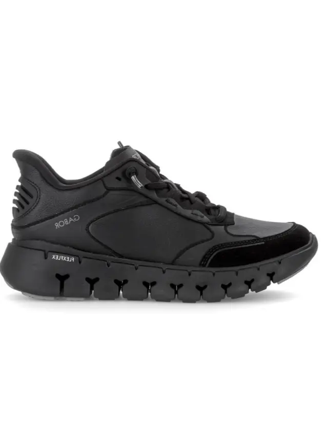 Gabor Sneakers Γυναικείο δέρμα Μαύρο GAB/600303 001-BLACK - 40 3