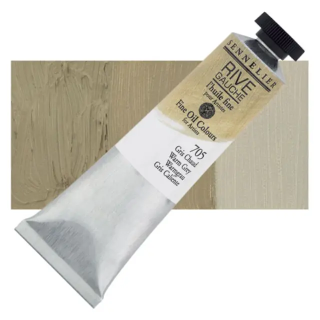 Sennelier Λάδι Rive Gauche 705 Warm Grey - 40ml