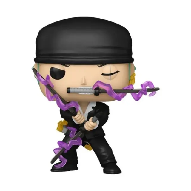 Φιγούρα Funko Pop! Animation: One Piece - Roronoa Zoro (Dressrosa Arc) (GITD) (Special Edition) #2514 Vinyl Figure 2