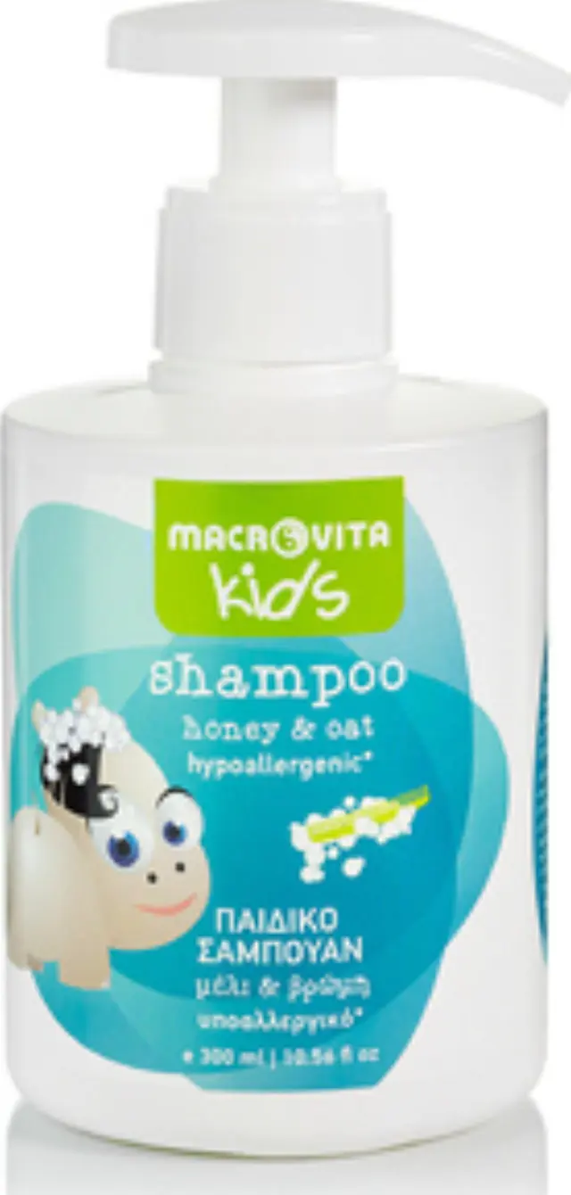 Macrovita Παιδικό Σαμπουάν με Bρώμη & Mέλι 300ml