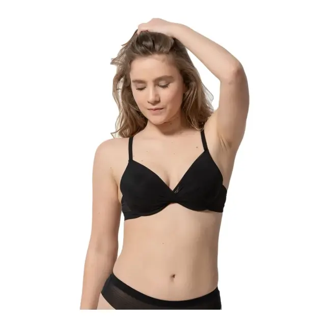 Luna Γυναικείο Σουτιέν Super Push-up Lust, Χρώμα Μαύρο - 70B