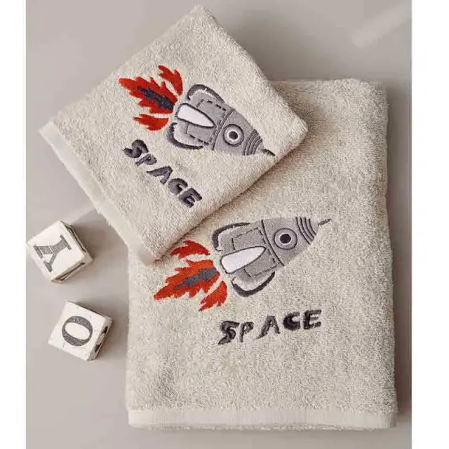 Palamaiki - Σετ Βρεφικές Πετσέτες Kids Space (40x60, 70x140)