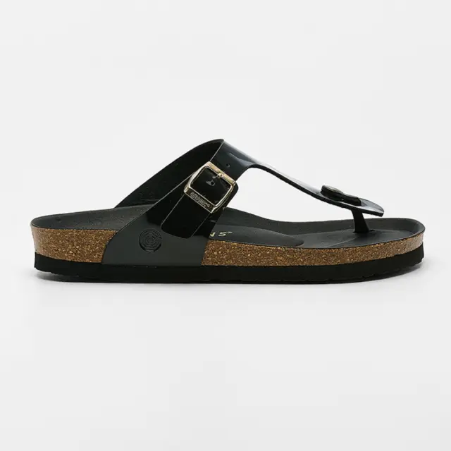 Genuins Πέδιλα Γυναικείο HT Μαύρο GEN/ROSAS VEGAN G106566 P/BLACK