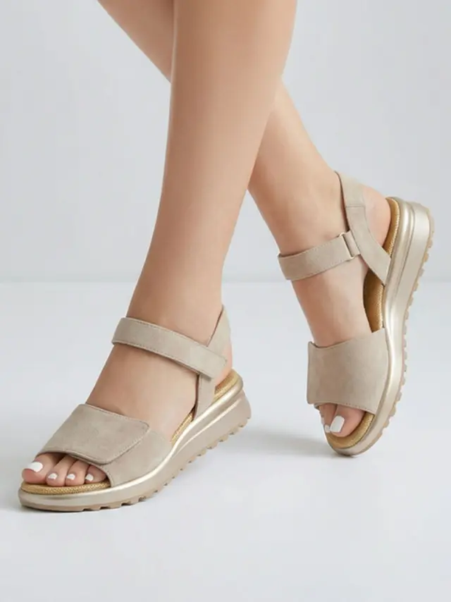 Gabor Πέδιλα Γυναικείο δέρμα Nubuck Μπεζ GAB/82840 33-OASI 2