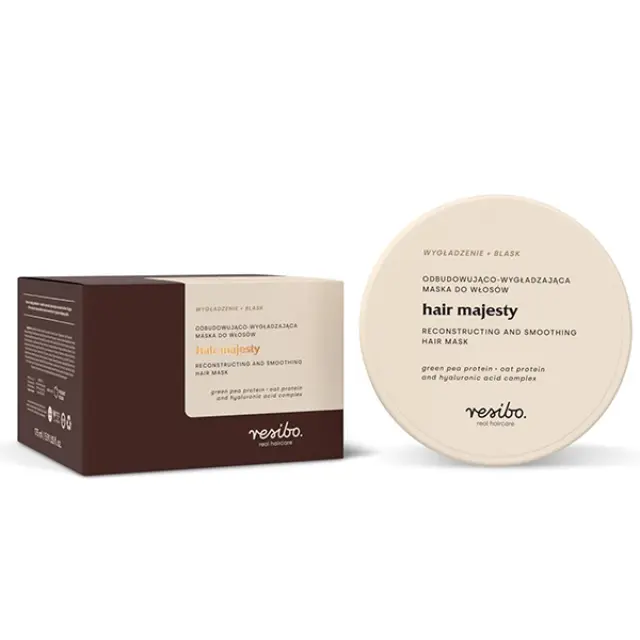 RESIBO Hair Majesty Μάσκα αναδόμησης και λείανσης