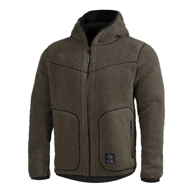 Pentagon Ianos Sherpa 2-IN-1 Reversible Fleece Jacket-Διπλής Όψης - 128 RAL7013/BLACK