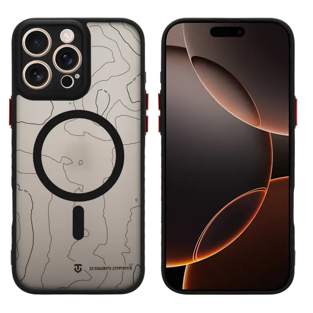 Tactical MagForce Warthog Cover for Apple iPhone 16 Pro Max Asphalt 2
