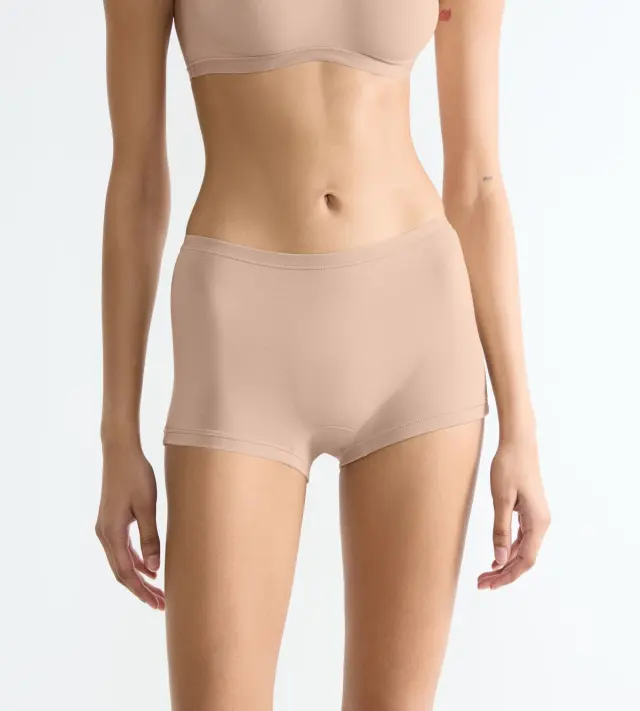 Sloggi Σλιπ Μποξεράκια Go Daily Cotton Short 3-Pack Μπεζ