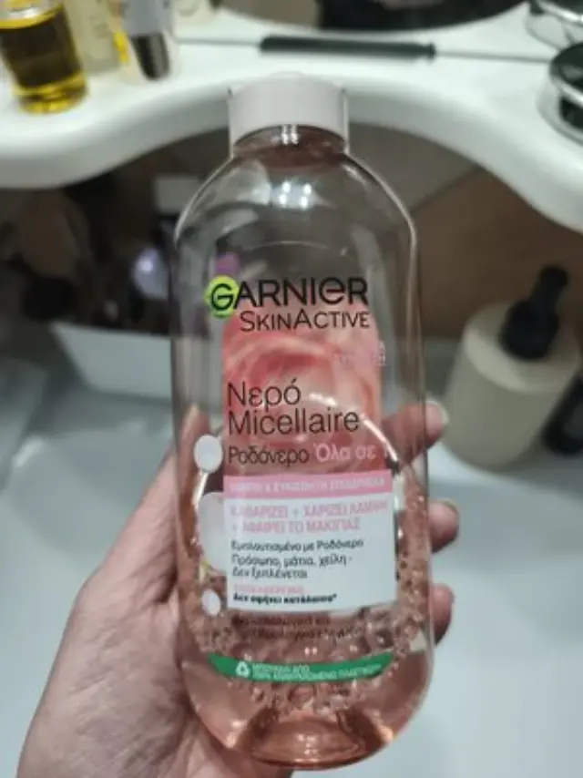 Micellaire Νερό Ντεμακιγιάζ Με Ροδόνερο 3 σε 1 400ml