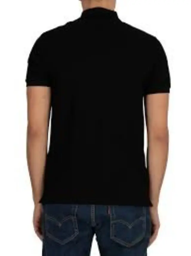 LYLE + SCOTT VINTAGE PLAIN ΑΝΔΡΙΚΟ ΠΟΛΟ JET BLACK 2