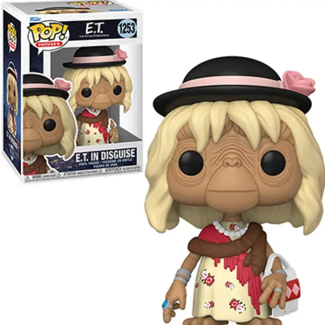 Funko Pop! Movies: E.T. The Extraterrestrial - E.T. in Disguise #1253 Figure