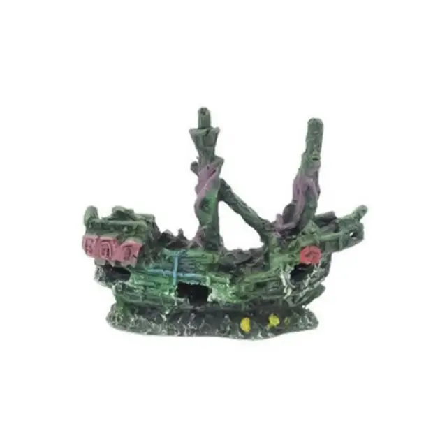 Διακοσμητικό Ενυδρείου 19x6.2x15.5cm Πράσινο NHSZ-06