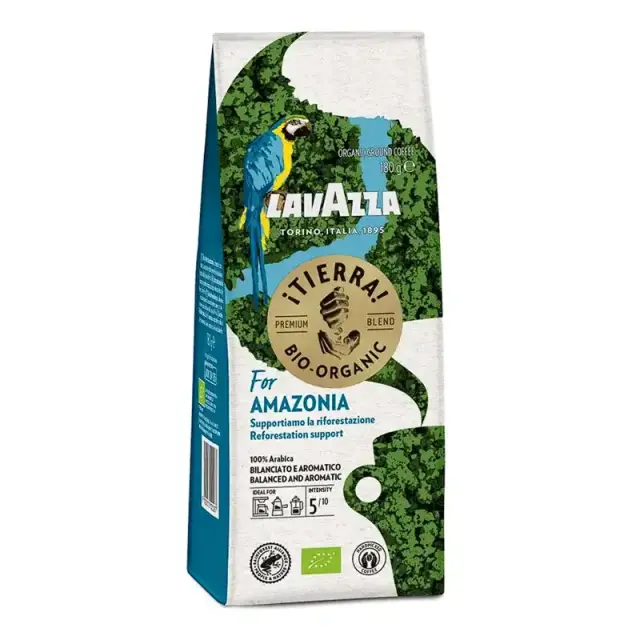 Lavazza Tierra Bio Organic Amazonia Αλεσμένος 180gr