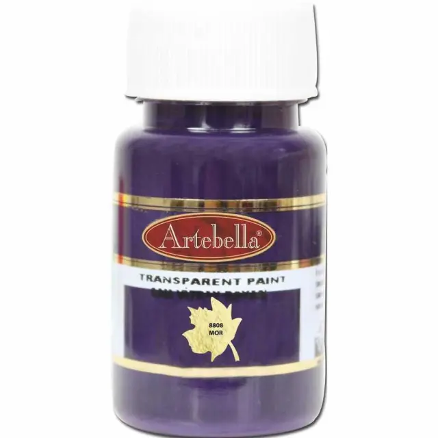 Artebella Διάφανο Σμάλτο Stained Glass - 8808 Purple - 50ml