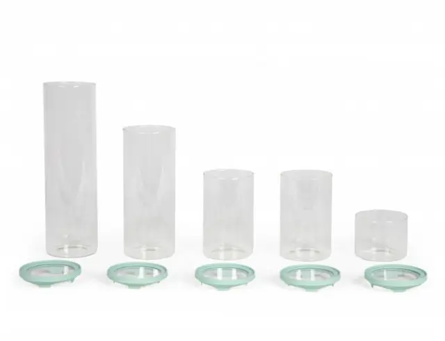 Σετ Γυάλινα Δοχεία Livoo MEN399 με χωρητικότητα 450ml, 1000ml, 1000ml, 1500ml, 2000ml - 5 τεμάχια MEN399 2