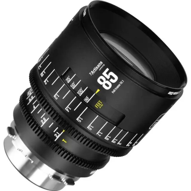 7Artisans INFINTE Cine 85mm T2.1 PL 3