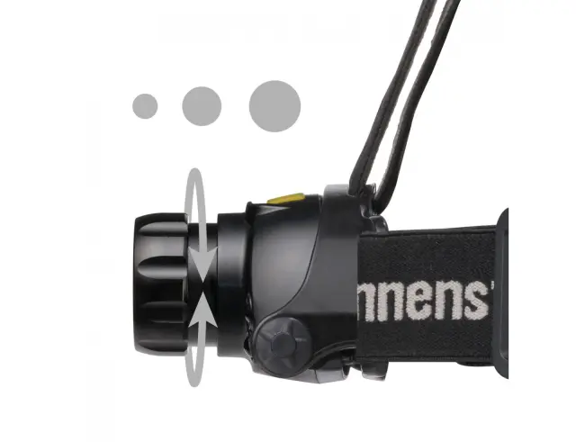 Επαναφοριζόμενος φακός κεφαλής LED Brennenstuhl SL 401 AF 1177310010 με 400 Lumen, οπίσθιο κόκκινο φως και αυτονομία 50 ώρες - Black1177310010 3