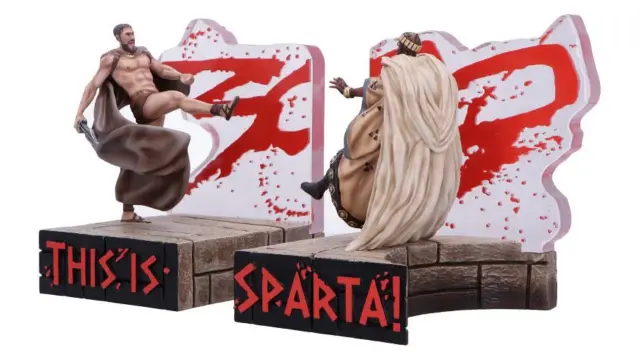 Nemesis Φιγουρα και Βιβλιοστατης 300 - This Is Sparta - Bookend 28cm 3