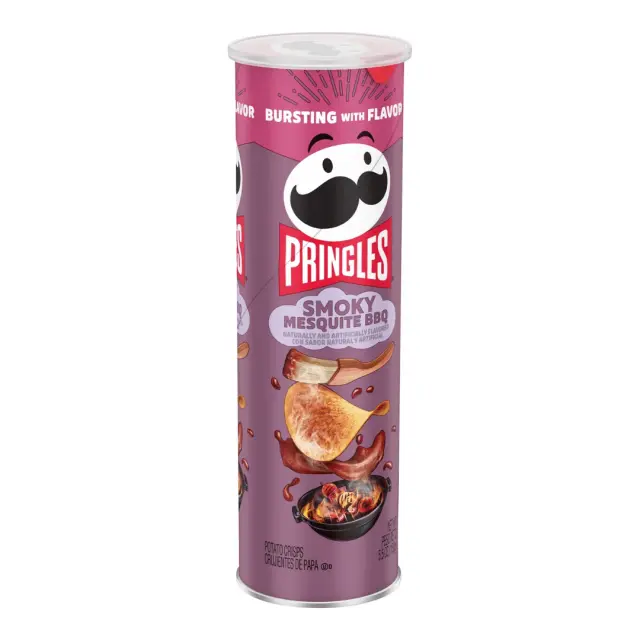 Pringles Smoky Mesquite Bbq 158gr
