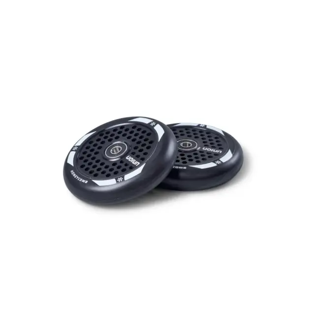 Union Honeycomb Pro Freestyle Scooter Wheels 110 - Black 3