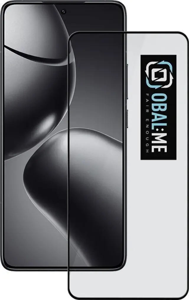 OBAL:ME 5D Glass Screen Protector for Xiaomi 14T/14T Pro Black