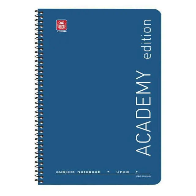 Typotrust Academy Τετράδιο Σπιράλ B5 2 θεμάτων (4552-11) (TYP4552-11) 3