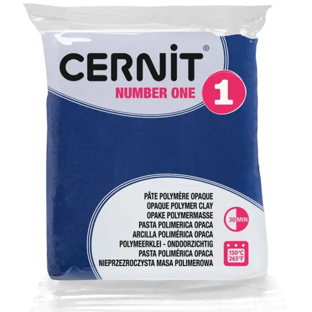 Πολυμερικός Πηλός Cernit Number One No246 - Navy Blue - 56gr